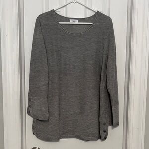 Calvin Klein Gray Tunic Top